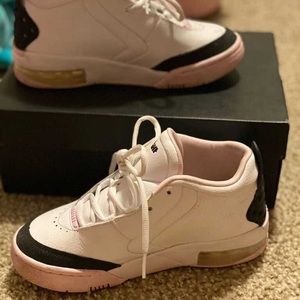 Youth size 4 Jordan shoes - gently used